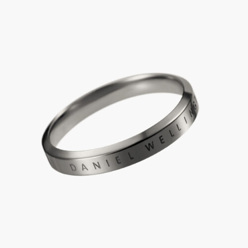 Nhẫn Daniel Wellington Chính Hãng Classic Ring Graphite, Màu Xám