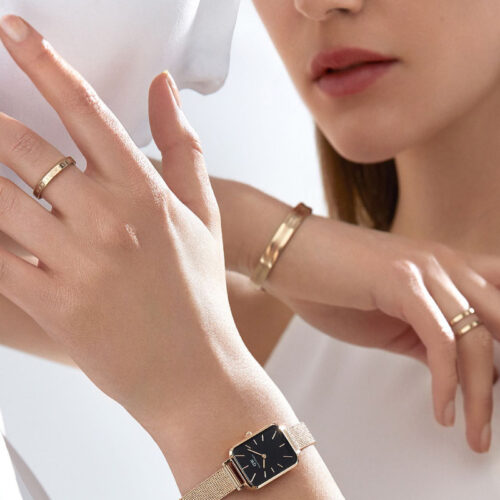 Nhẫn Daniel Wellington Chính Hãng Classic Ring Rose Gold, Màu Vàng Hồng