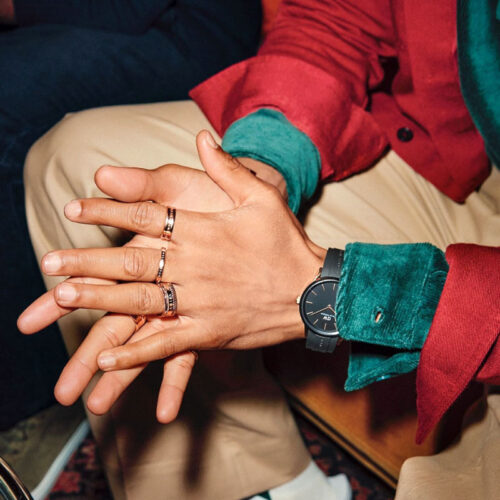 Nhẫn Daniel Wellington Chính Hãng Elevation Ring, Rose Gold