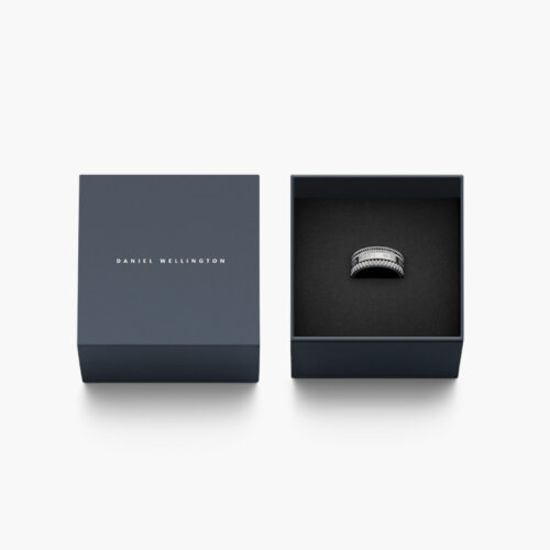 Nhẫn Daniel Wellington Chính Hãng Elevation Ring Silver, Bạc