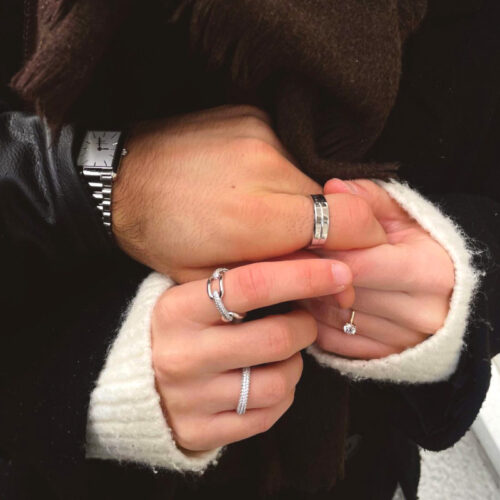 Nhẫn Daniel Wellington Chính Hãng Pavé Crystal Ring, mạ Rhodium