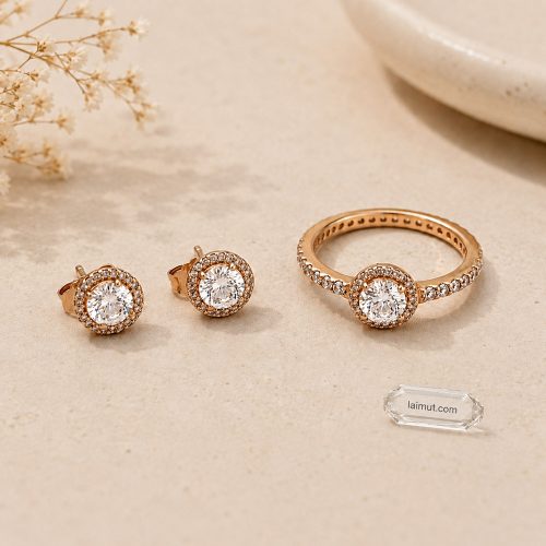 Nhẫn Pandora 188861C01 Classic Sparkle Halo Ring | Laimut | Ảnh chụp thực tế