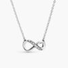 Dây chuyền Pandora 398821C01 chính hãng | Sparkling Infinity Collier Necklace | Laimut