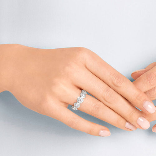 Nhẫn Swarovski Chính Hãng Angelic Ring 5410290