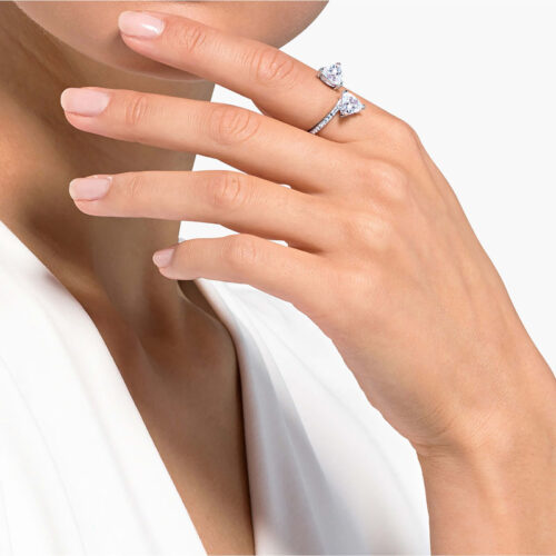 Nhẫn Swarovski Chính Hãng Mesmera Attract Open Ring 5535191
