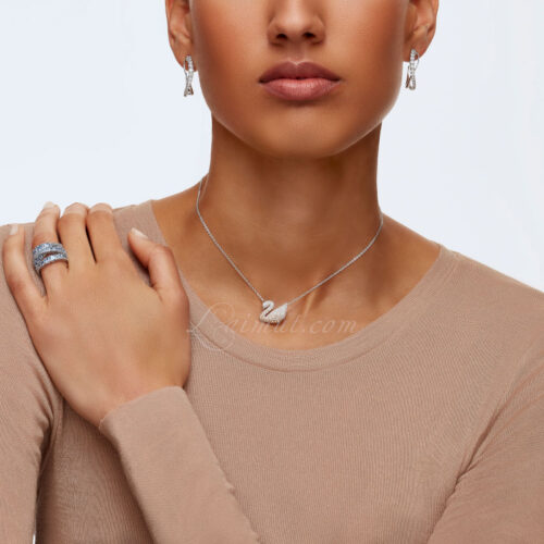 Nhẫn Swarovski Chính Hãng Twist Wide Ring 5584653