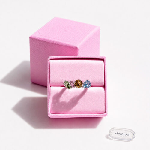 Nhẫn Swarovski Gema 5708939 5708942 5692407 chính hãng | Gema ring | Laimut | Ảnh chụp thực tế