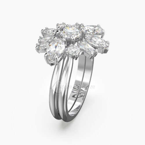 Nhẫn Swarovski Hoa Chính Hãng Flower Gema Cocktail Ring 5644665