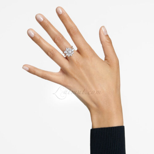 Nhẫn Swarovski Hoa Chính Hãng Flower Gema Cocktail Ring 5644665