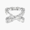 Nhẫn Swarovski 5677631 5677630 5677632 chính hãng | Hyperbola Ring | Laimut