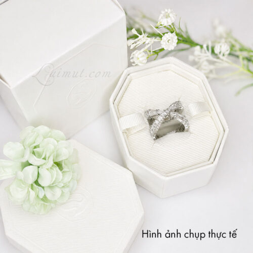 Nhẫn Swarovski 5677631 5677630 5677632 Hyperbola Ring | Ảnh chụp thật 03