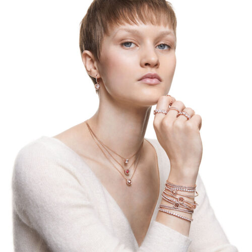 Nhẫn Swarovski 5366573 5366583 5351769 chính hãng | Matrix Vittore Ring | Ảnh mẫu