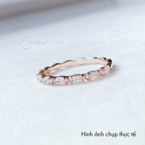 Nhẫn Swarovski 5366573 5366583 5351769 chính hãng | Matrix Vittore Ring | Ảnh thật 02