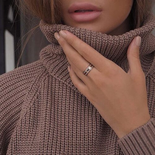 Nhẫn Daniel Wellington Chính Hãng Satin White/ Desert Sand/ Dusty Rose Nam Nữ
