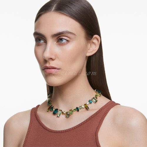 Vòng Cổ Swarovski Chính Hãng Green Gema Necklace 5657388