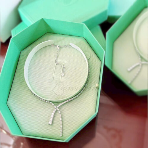 Vòng Cổ Swarovski Chính Hãng Matrix Y Necklace 5692533