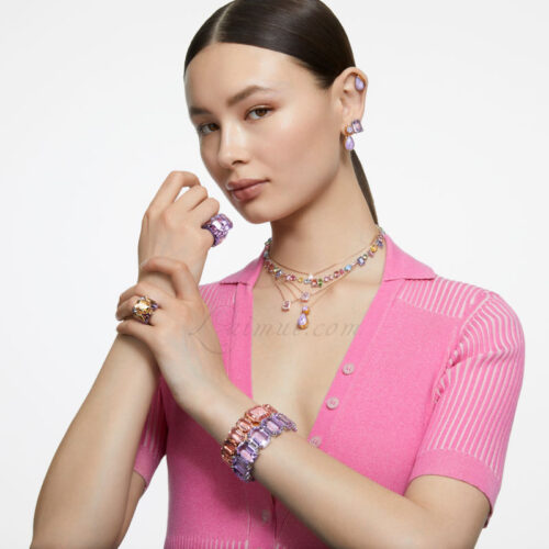 Vòng Cổ Swarovski Chính Hãng Multicoloured Gema Necklace 5656397