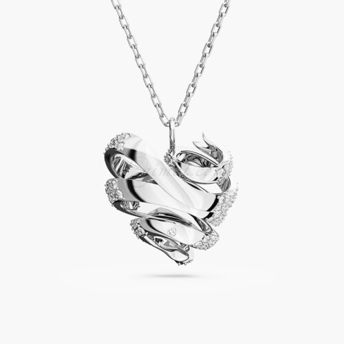 Dây Chuyền Swarovski Trái Tim Chính Hãng Unisex Heart Volta Pendant 5647584