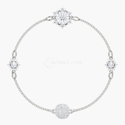Lắc Tay Swarovski Bông Tuyết Snowflake Strand 543273