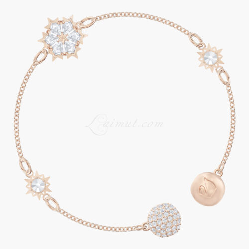 Lắc Tay Swarovski Bông Tuyết Snowflake Strand 5512038