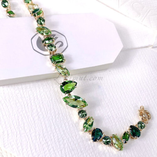 Vòng Swarovski Chính Hãng Green Gema Bracelet 5652822