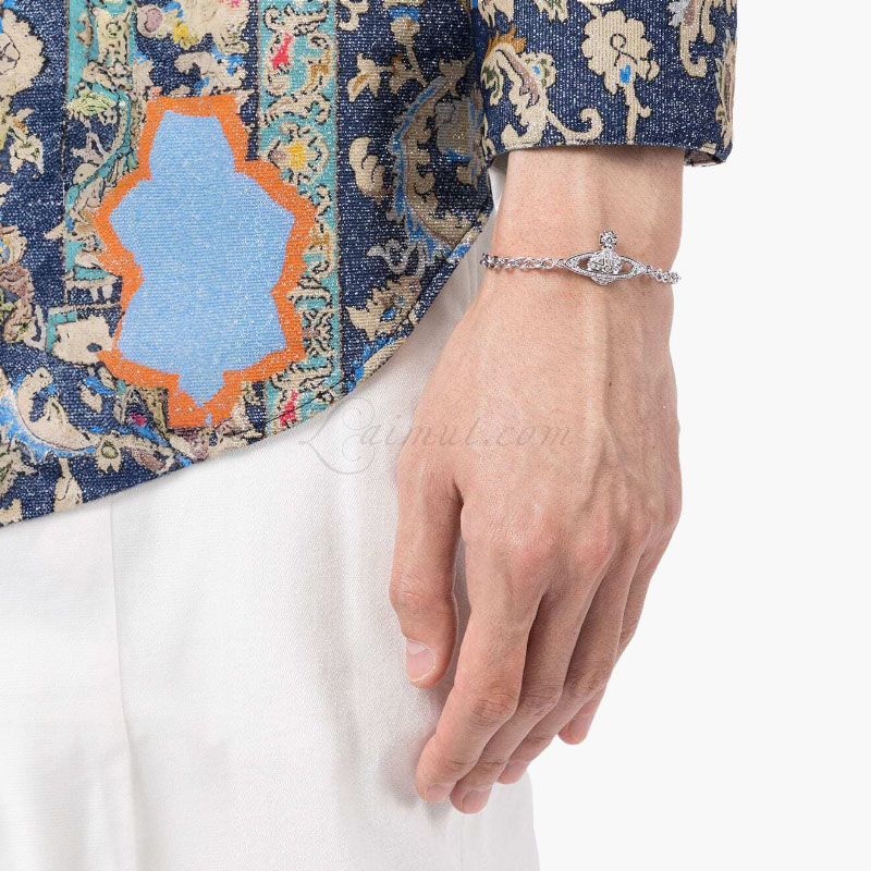 Vòng Vivienne Westwood Chính Hãng Mini Bas Relief Chain Bracelet 6102005102P116P116 