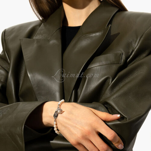 Vòng Tay Vivienne Westwood Chính Hãng Simonetta Pearl Bracelet
