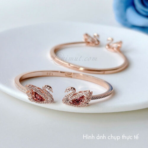 Vòng Tay Swarovski Thiên Nga Dancing Swan Bangle 5614122