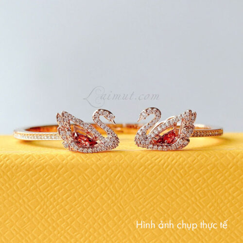 Vòng Tay Swarovski Thiên Nga Dancing Swan Bangle 5614122