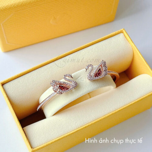 Vòng Tay Swarovski Thiên Nga Dancing Swan Bangle 5614122