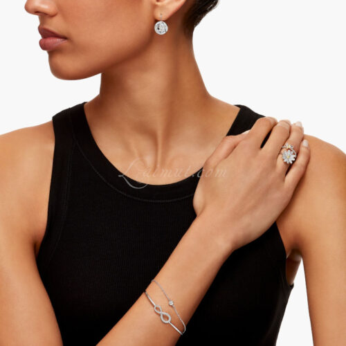 Vòng Swarovski Tình Yêu Chính Hãng Infinity Bangle 5520584