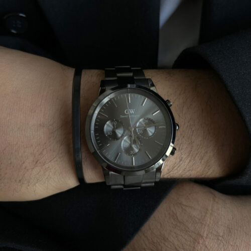 Vòng Cuff Daniel Wellington DW00400383 DW00400382 Chính Hãng Classic Bracelet, Màu Đen