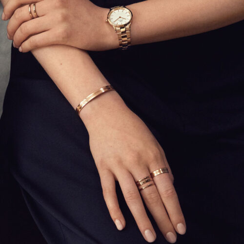Vòng Tay Daniel Wellington Chính Hãng DW00400141 Elan Bracelet Rose Gold