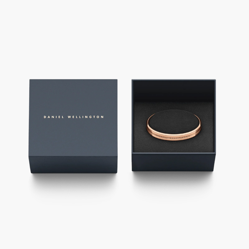 Vòng Tay Daniel Wellington Chính Hãng Elan Bracelet Rose Gold, Vàng Hồng