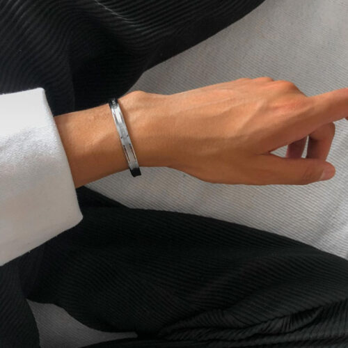 Vòng Tay Daniel Wellington Chính Hãng DW00400144 Elan Bracelet Silver, Bạc