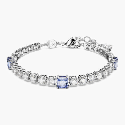Vòng Swarovski Chính Hãng Blue Mixed Cuts Matrix Tennis Bracelet 5666426