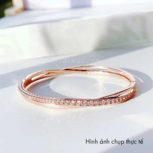 Vòng Tay Swarovski Chính Hãng Hyperbola Bangle 5620552