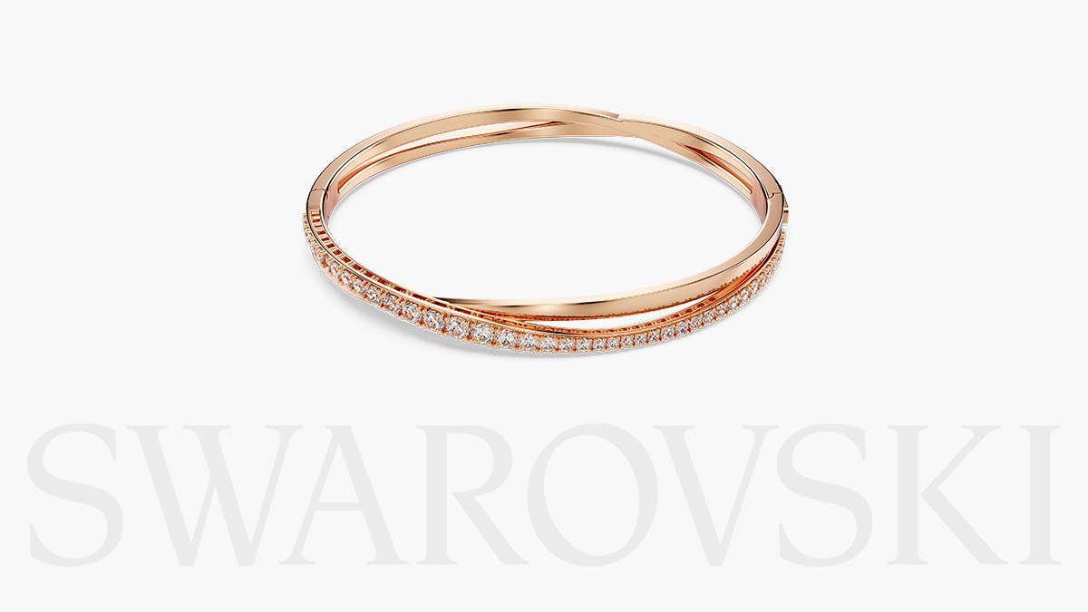 Vòng Tay Swarovski Chính Hãng Hyperbola Bangle 5620552 | Laimut