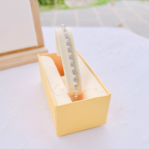Lắc Tay Swarovski Chính Hãng Matrix Pearl Bracelet 5689633