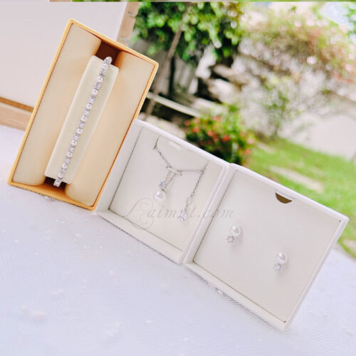 Lắc Tay Swarovski Chính Hãng Matrix Pearl Bracelet 5689633