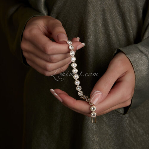 Vòng Tay Swarovski Medium Pavé Angelic Bracelet 5505469