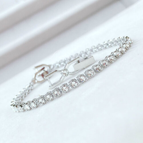 Vòng Tay Swarovski Chính Hãng Round Cut Emily Bracelet 1808960