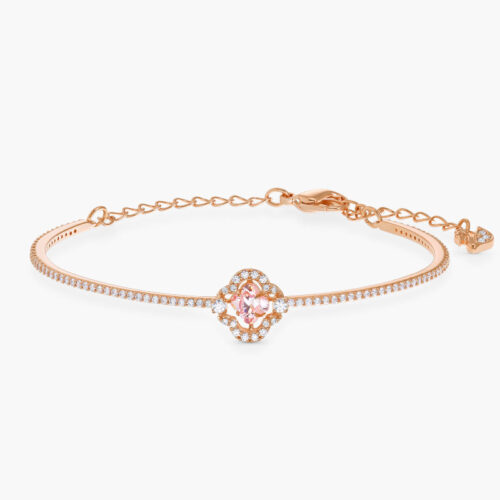 Vòng Tay Swarovski Cỏ 4 Lá Sparkling Dance Bangle 5516476