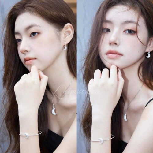 Vòng Tay Swarovski Mặt Trăng Moon Luna Bangle 5666175