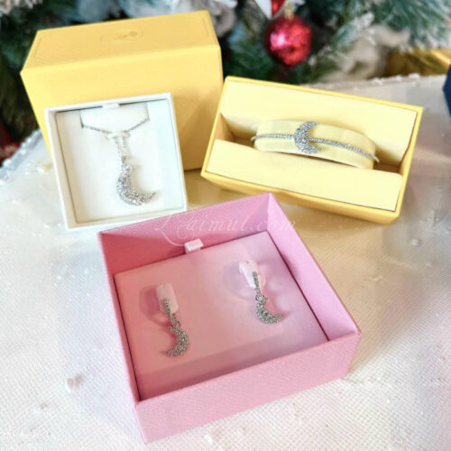 Vòng Tay Swarovski Mặt Trăng Moon Luna Bangle 5666175