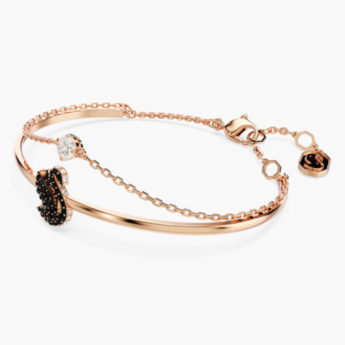 Vòng Tay Swarovski Thiên Nga Bay Black Swan Bangle 5678048