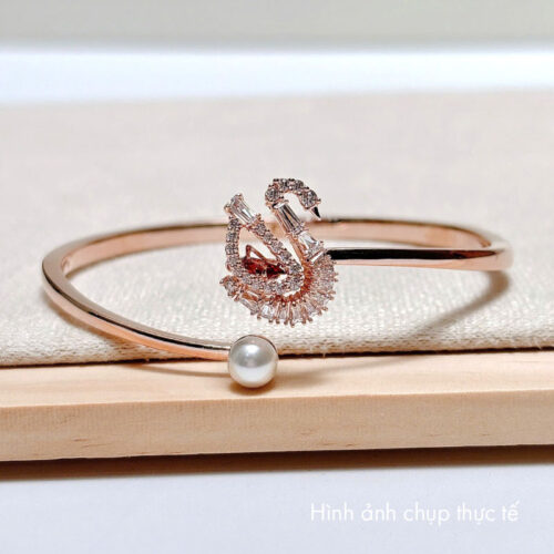 Vòng Tay Swarovski Thiên Nga Bay Swan Bangle 5734556