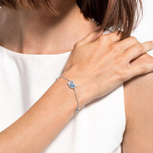 Lắc Tay Swarovski Thiên Nga Dazzling Swan Bracelet 5563465