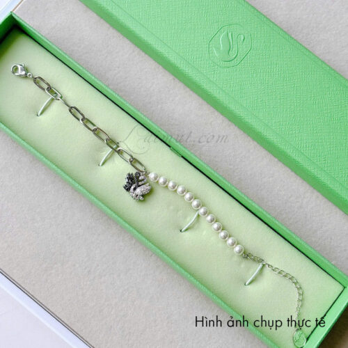 Vòng Tay Swarovski Thiên Nga Đôi Swan Bracelet 5705720