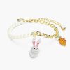 Vòng Tay Swarovski Thỏ Ngọc Trai Zodiac Rabbit Bracelet 5647974